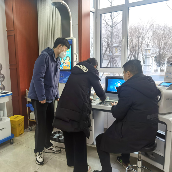 泰安悠山湖畔康養(yǎng)中心SH-T18健康小屋一體機客戶案例