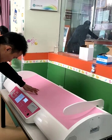 醫用臥式超聲波嬰兒身高體重秤